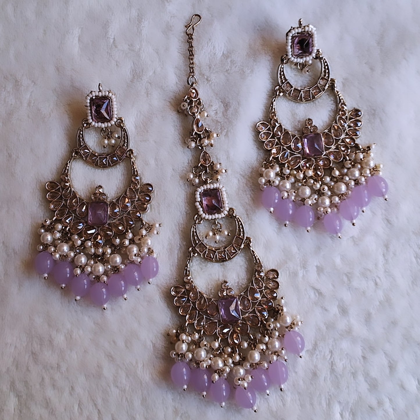 Bollywood Earrings and Tikka Sets